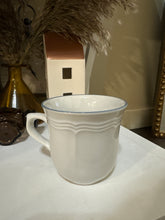 Load image into Gallery viewer, Japan Stonewear Vintage Blue Ashley Floral Tea Cups Set of 2
