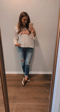 Load image into Gallery viewer, XXL Next Level Plus Size Ivory Kansas City Thin Oversized Sweatshirt
