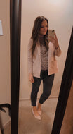 Small BB Dakota Light Pink Soft Blazer