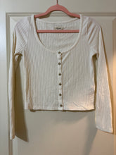Load image into Gallery viewer, Small Madewell Ribbed Long Sleeve Top
