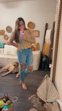 Load image into Gallery viewer, Medium THML Embroidered Boho Floral Sleeveless Top
