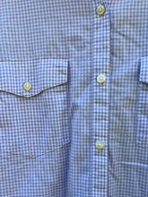 Load image into Gallery viewer, Large Banana Republic Blue White Cotton Button Up Shirt
