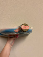 Load image into Gallery viewer, Vintage 1969 Jim Beam "Harold's Club" covered wagon ceramic decanter
