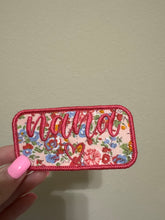 Load image into Gallery viewer, Nana Patch Iron On | Floral Embroidered Patch | Gift for Grandma | Hat Patch Tote Bag Patch
