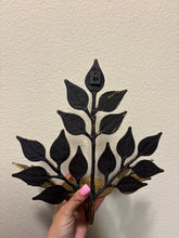 Load image into Gallery viewer, Antique Bronze Leaf Candle Holder Wall Sconces Set of 2
