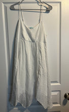 Load image into Gallery viewer, XL Maurice’s White Y2K Asymmetrical Hem Tank Dress
