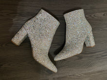 Load image into Gallery viewer, Size 8 Betsy Johnson Pointy Toe Rhinestone Ankle Booties
