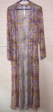 Load image into Gallery viewer, XS/S Savage X Fenty Sheer Multi Color Long Duster

