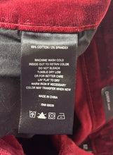 Load image into Gallery viewer, Size 12 KUT From The Kloth Red Corduroy Diana Skinny Pants

