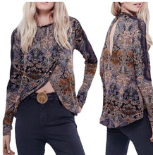 Load image into Gallery viewer, Medium Free People Spliced Hem Lace Top
