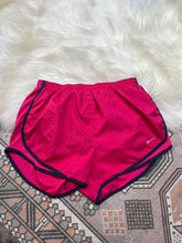 Load image into Gallery viewer, Medium Nike Pink Polka Dot Athletic Running Shorts
