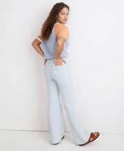 Load image into Gallery viewer, Size 27 Madewell 11" High-Rise Flare Jeans in Hanford Wash: Welt Pocket Edition
