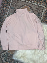 Load image into Gallery viewer, Small A New Day Light Pink Half Zip Pull Over
