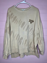 Load image into Gallery viewer, Large Giddy Up Tan Western Embroidered Sweatshirt
