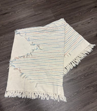 Load image into Gallery viewer, Goodness &amp; Grace Pastel Fringe Throw Blanket
