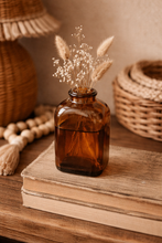 Load image into Gallery viewer, Vintage Amber Glass Snuff Bottle
