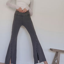 Load image into Gallery viewer, Small Free People Movement Brown Hot Shot Kick Flares Yoga Pants
