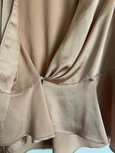 Load image into Gallery viewer, Medium Haute Monde Silky Boho Wrap Top
