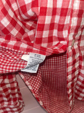 Load image into Gallery viewer, Small Ralph Lauren Mens Red White Long Sleeve Button Up Polo
