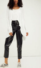 Load image into Gallery viewer, Large Free People TT Special High Low Long Sleeve Ribbed Top
