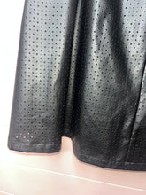 Load image into Gallery viewer, Size 8 Worthington Black Faux Leather Skirt
