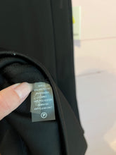 Load image into Gallery viewer, Size 10 Calvin Klein NWT Black Chiffon Popover Scuba Dress
