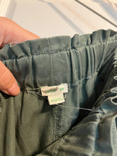 Load image into Gallery viewer, Medium Aerie NWOT Army Green Lyocell High Waisted Elastic Paperbag Camp Shorts
