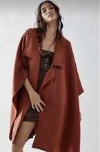 Load image into Gallery viewer, One Size Free People NWT Off Duty Quilted Poncho
