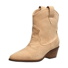 Load image into Gallery viewer, 6.5 French Connection NWOT Women's Carrie Western Cowboy Booties

