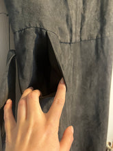 Load image into Gallery viewer, Medium Do+Be Dark Gray Suede Jumper
