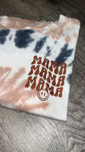 Load image into Gallery viewer, Mama Groovy Tie Dye Short Sleeve T-Shirt
