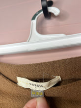 Load image into Gallery viewer, 2/26 Fossil Tan Wool Mini Skirt
