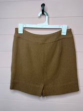 Load image into Gallery viewer, 2/26 Fossil Tan Wool Mini Skirt
