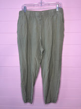 Load image into Gallery viewer, Large A New Day Green Linen Pants
