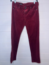 Load image into Gallery viewer, Size 12 KUT From The Kloth Red Corduroy Diana Skinny Pants
