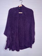 Load image into Gallery viewer, Large Express Purple Cardigan Sweater
