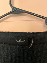 Load image into Gallery viewer, Small Urban Outfitters Black Ribbed Cropped Top
