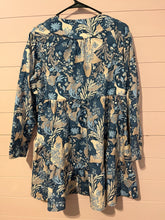 Load image into Gallery viewer, Medium SHEIN Floral Print Long Sleeve Ruffle Dress
