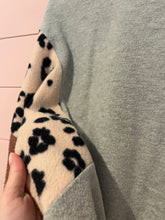 Load image into Gallery viewer, Large Staccato Gray Leopard Soft Long Sleeve Shirt
