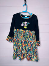 Load image into Gallery viewer, Size 6 Kids Embroidered Cow Dress
