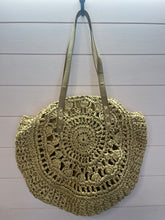 Load image into Gallery viewer, Boho Round Straw Bag

