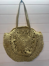 Load image into Gallery viewer, Boho Round Straw Bag
