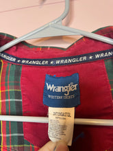 Load image into Gallery viewer, 2XL Tall Mens Wrangler Plaid Button Up Shirt
