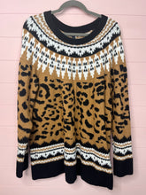 Load image into Gallery viewer, 2XL Torrid Cozy Leopard Sweater
