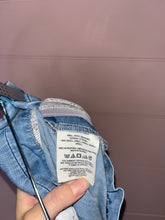 Load image into Gallery viewer, Medium Anthropologie Holding Horses Chambray Wide Leg Cropped Pants
