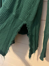 Load image into Gallery viewer, Small Free People Waffle Knit Distressed Tunic Top
