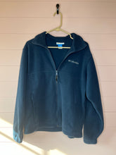 Load image into Gallery viewer, Small Columbia Navy Blue Fleece Zip Up Jacket
