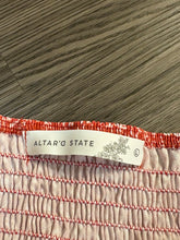 Load image into Gallery viewer, Large Altar’d State NWT Red White Western Bandana Tank Top
