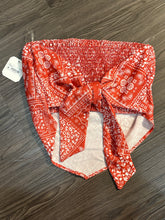Load image into Gallery viewer, Large Altar’d State NWT Red White Western Bandana Tank Top
