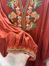 Load image into Gallery viewer, Large Solitaire Boho Embroidered Tunic Dress
